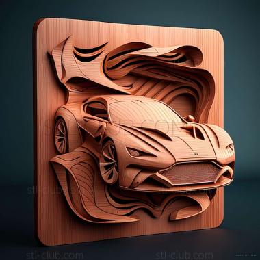 3D мадэль Aston Martin Vulcan (STL)